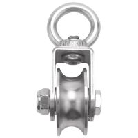 【CW】 U Type Swivel Pulley 304 Duplex Silent Detachable Rotation Heavy Duty