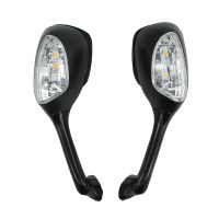 Motorcycle Rearview Mirrors For Suzuki GSXR 600 750 2006 2007-2010 GSXR 1000 K6 K7 K8 Rear View Mirror Led Turn Signal Light