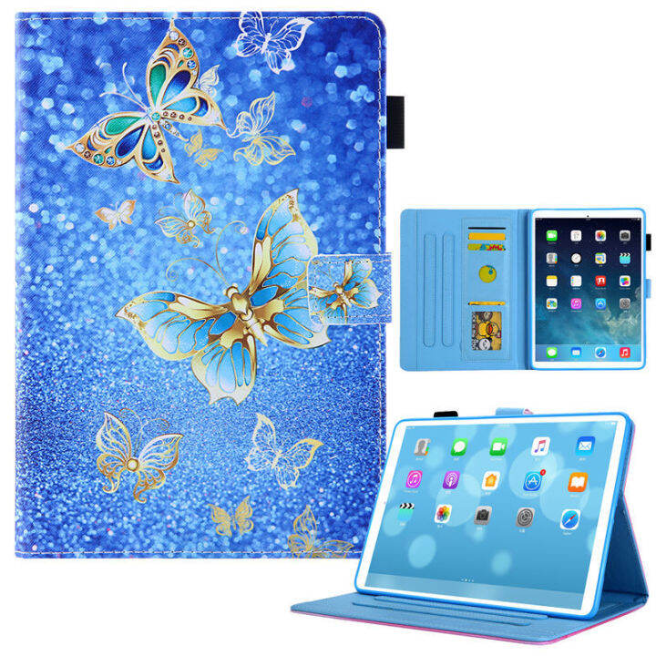 เคสภาพการ์ตูนสำหรับ-ipad-10th-รุ่น2022-10-9นิ้วสมาร์ทเคส-a2696-a2777-a2757หนัง-pu-อ่อนนุ่ม-tpu-เปิด-เปิดเคสแลปท็อปอัตโนมัติ