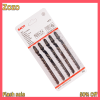 Zozo ✨Ready Stock✨ 5ชิ้น/เซ็ต HCS 6T JIG SAW Blades T244D/T344D สำหรับตัดตรงได้อย่างรวดเร็ว