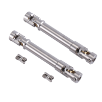 Stainless Steel Drive Shaft Transmission Shaft for 1/10 RC Crawler Traxxas TRX4 Axial SCX10 RBX10 RR10 Wraith Capra RC4WD Redcat 90-125mm