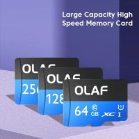 OLAF 100% ของแท้ Micro TF SD Card 512GB 256GB 128GB 64GB การ์ดหน่วยความจํา Flash Class 10 สนับสนุนโทรศัพท์มือถือ UAV ฯลฯ เครื่องอ่านการ์ด