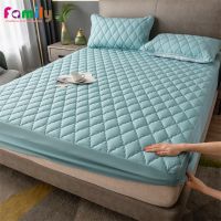 More Color Quilted Embossed Waterproof Mattress Protector Fitted Sheet Style Cover for Mattress Thick Not Including Pillowcase