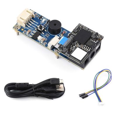 Waveshare Barcode Scanner Module (B) Support 4Mil High-Density 640X480 Resolution Barcode QR Code Scanning Identification Module Replacement Spare Parts Accessories
