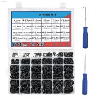 ❀ 1280pcs O Rings Rubber Silicone O-Ring assortment kit Nitrile Seal Washer Gasket rings 24 sizes