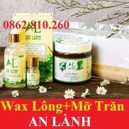 AL an lành serum + mỡ trăn 50ml và cold wax + giấy triệt lông 350g date mới