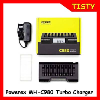 แท้ 100% Powerex MH-C980 Turbo Charger-Analyzer for 8 AA/AAA Batteries แท่นชาร์จชาร์จเร็วไม่รวมแบตเตอรี่