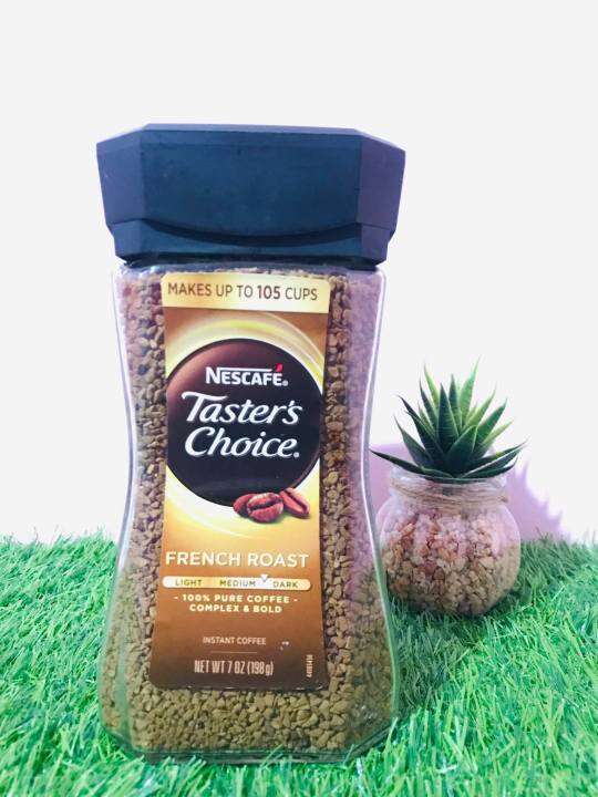 NESCAFE TASTER'S CHOICE FRENCH ROAST (7oz/198g) Lazada PH
