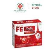 Viên Bổ Máu Fe Folic - Giúp Bổ Sung Sắt Iii, Acid Folic Cho Cơ Thể