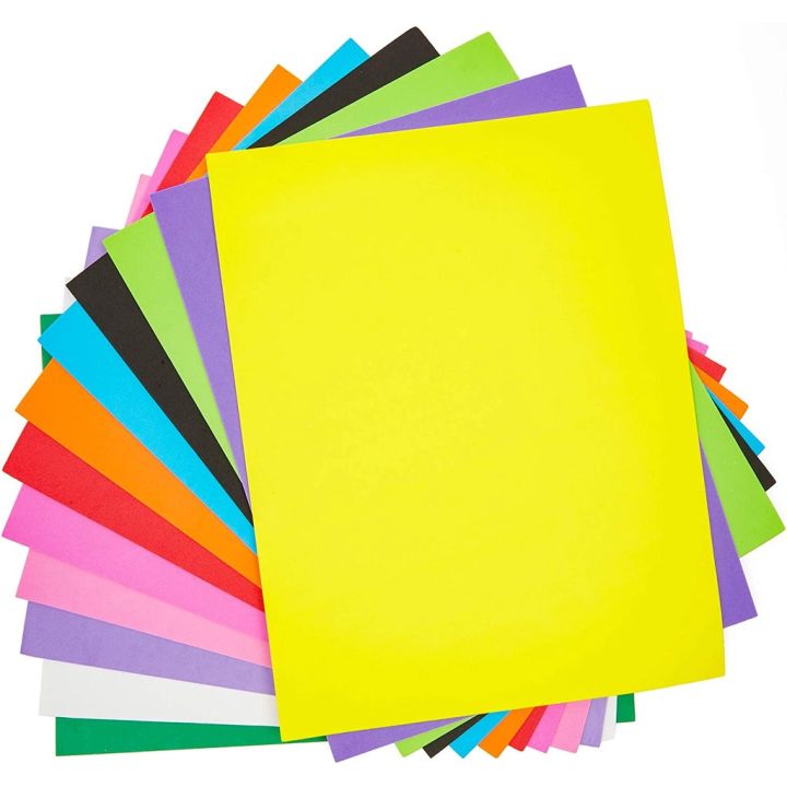 a4 size craft foam sheet multi-colored