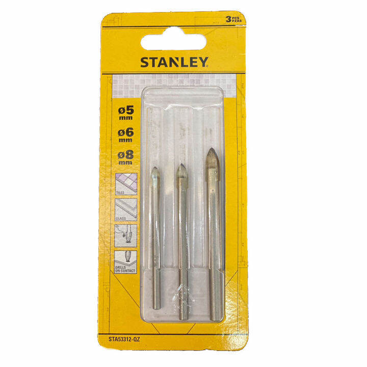 stanley-ชุดดอกสว่าน-sta53312-qz-drill-bit-tile-amp-glass-5-6-8mm-set