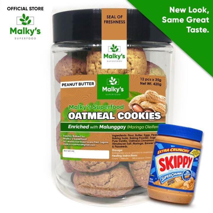 Peanut Butter Skippy Lactation Oatmeal Cookies by Malky's Lazada PH