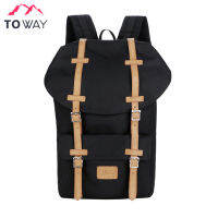 TOWAY-พร้อมส่ง กระเป๋าเป้สะพายหลัง ผ้าแคนวาส บรรจุของได้เยอะ รุ่น MJ-1447