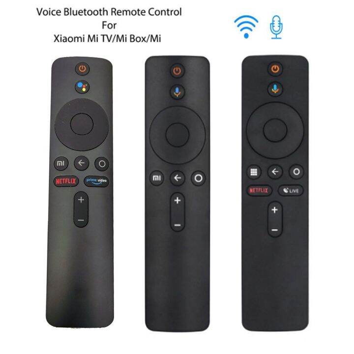 รีโมตคอนโทรลโปรเจคเตอร์-บลูทูธ-สําหรับ-xiaomi-mi-box-s-tv-box-3-4x-google-assistant