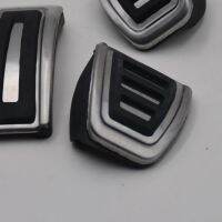 Car Stainless Steel Accelerator Pedals Pads For VW Bora Golf 4 IV Jetta X3 Pedal Accessories