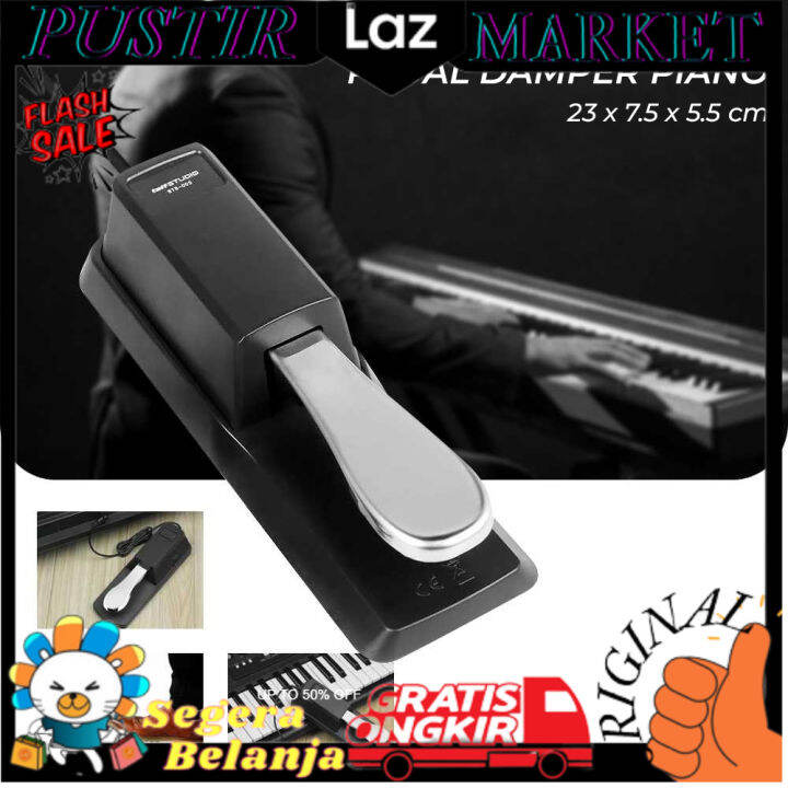 PuStIr mArKeT Sustain Pedal Damper Keyboard Yamaha Roland