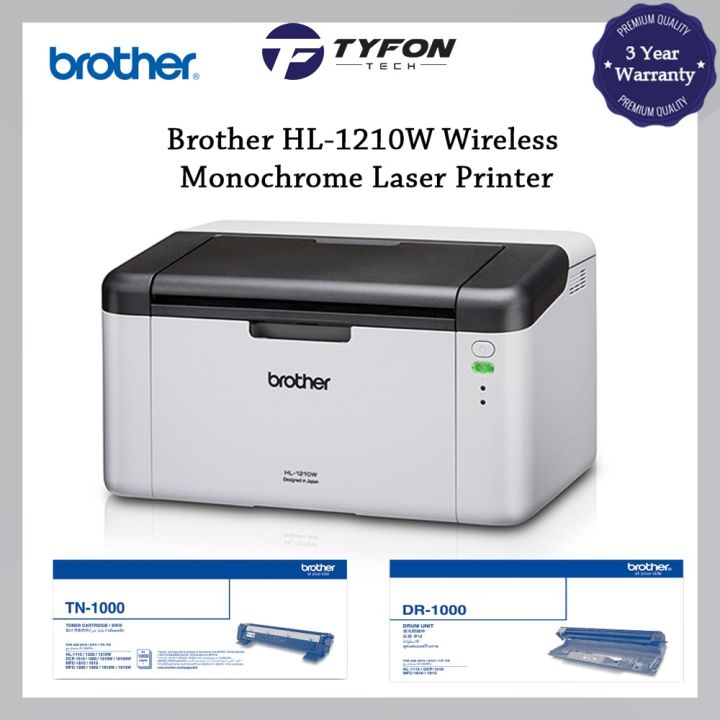 Brother HL1210W A4 Mono Laser Printer