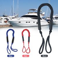 2PCS 3.5-5.5ft Bungee Dock Line Mooring Stretch Rope Quick Docking Boat Bungee Dock Line Stretching Mooring Rope for Boat