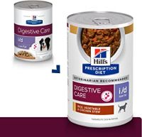 Hill’s Digestive care i/d Low fat รสสตูว์ไก่และข้าว อาหารเปียกสุนัข รักษาภาวะไขมันในเลือดสูง สูตรไขมันต่ำ กระป๋อง354g.