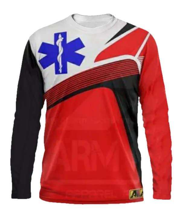 Emergency rescue shirts Jersey（MDRRMO PROACTIVE)Full sublimation long