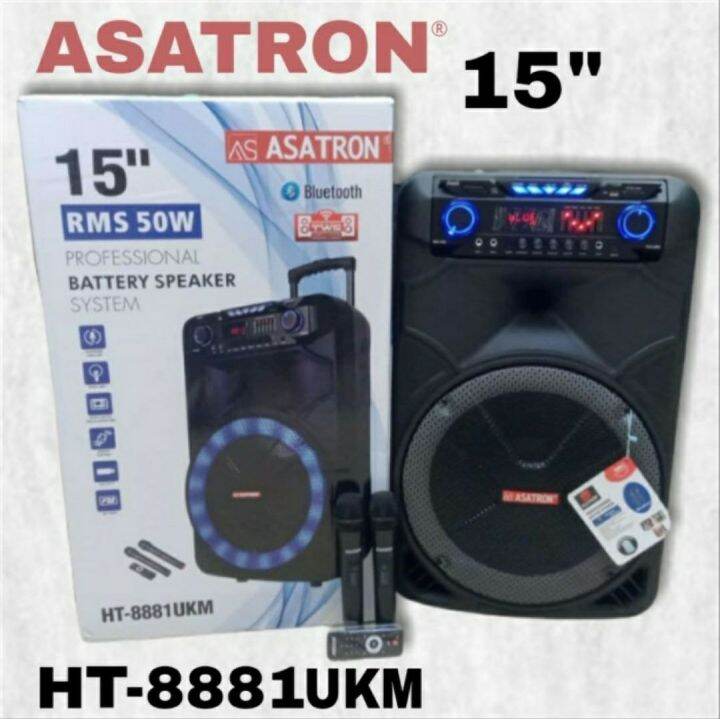 Speaker Aktif Bluetooth Asatron Inch Original Meeting Wireless