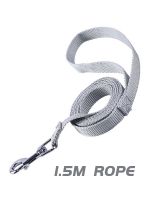 1.5m Small Dog Leash Rope Gray Outdoor Walking Pet Leash Belt Safe Nylon Puppy Lead Training Supplies for Chihuahua Kitten 150cm Leashes