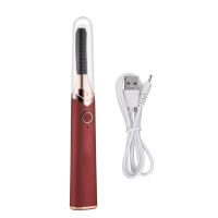 Rechagrgeable Electric Heated Eyelash Curler Portable USB Charge Make Up Lash Curl Pen Long Lasting Eye Lash Fast Safe Lady Gift