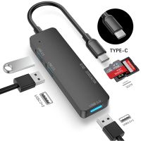 【LZ】✱❧✓  5 em 1 Tipo C HUB Alta Velocidade USB 3.0 HUB Divisor Leitor de Cartão Multiport com SD TF Portas para Macbook Computador Acessorie HUB USB