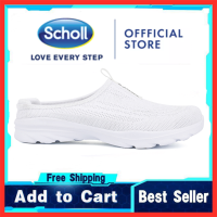 Scholl รองเท้าผู้หญิง Scholl รองเท้าผ้าใบรองเท้าผู้หญิง Scholl ผ้าใบรองเท้า Scholl Kasut Scholl Loafers Scholl ขนาดใหญ่41 42ครึ่งรองเท้าแตะแบนฤดูร้อนรองเท้าแตะผู้หญิงรองเท้ากีฬาลำลอง-AS2022