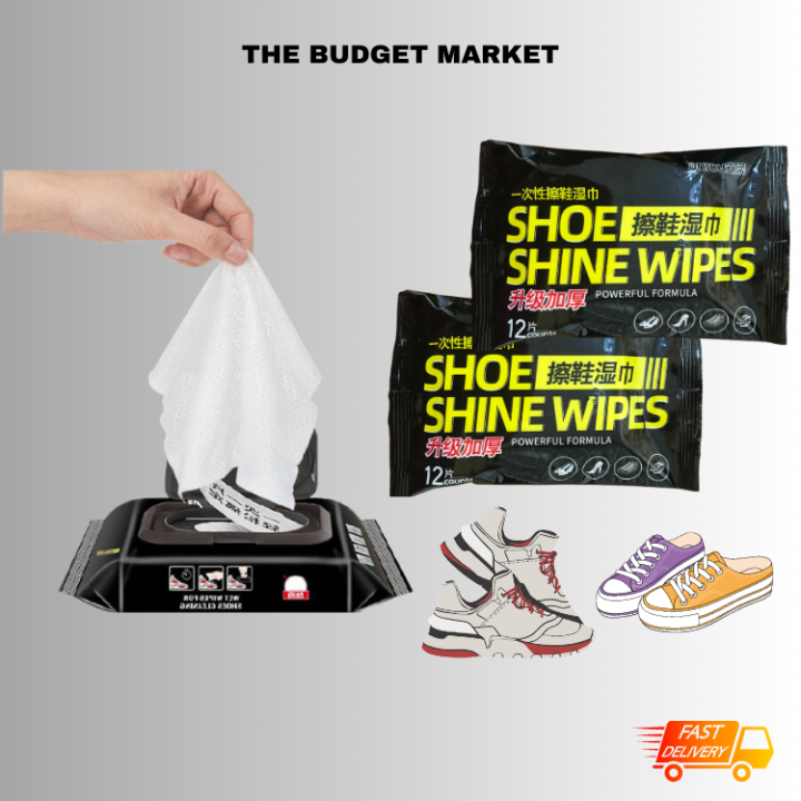 Best Seller Shoe Shine Wipes Pang Linis Ng Sapatos Para Sa Maduming Best Seller Shoe Shine Wipes Pang Linis Ng Sapatos Para Sa Maduming