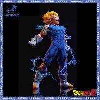 หุ่นฟิกเกอร์ Pvc ขนาด27ซม. ดราก้อนบอล Z Majin Vegeta ภาพอนิเมะที่ทำลายตัวเองของขวัญของเล่นแบบจำลองรูปปั้น