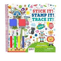 Creatively Cook Kit : Stick It ! Stamp It ! Trace It !หนังสือภาษาอังกฤษมือ1(New) ส่งจากไทย