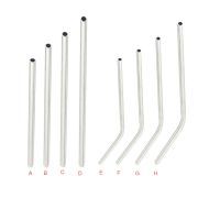 Stainless Steel Straws Metal Straw Bendy Straight Drinks Tools Practical Bar Accessories Utensils for Beverage Type 3 Specialty Glassware