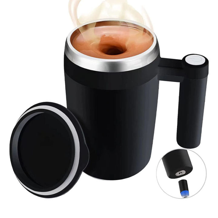 อัตโนมัติ-usb-อัตโนมัติเครื่องกวนแม่เหล็ก304สแตนเลสแก้วสมาร์ทนมเครื่องกวนกาแฟถ้วยผสมเครื่องกวนร้อน