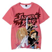 2021 Shaman King Japan Anime Cartoon T Shirt Teenager Boys Girls Unisex 3D Printed Harajuku Streetwear Hip Hop T-Shirt