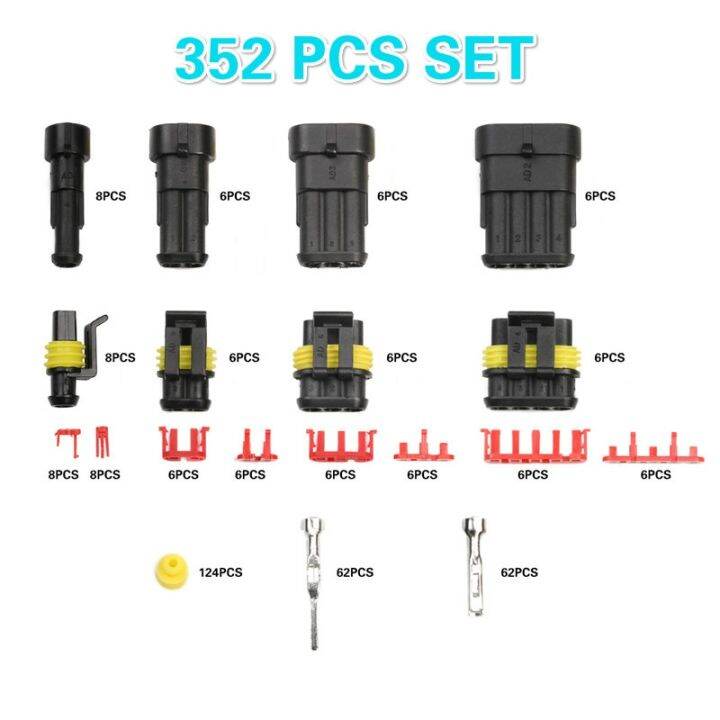 cw-conectores-impermeables-para-coche-juego-de-conectores-el-ctrico-1-2-708-pines-26-juegos-arn-s-cami-n-3-4-v-y-12a-300-paquetes-352-uds