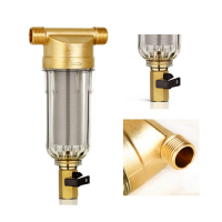 【cw】Split-Mouth Water Filters Front Purifier Copper Lead Pre-Filter Backwash Remove Rust Contaminant Sediment hot