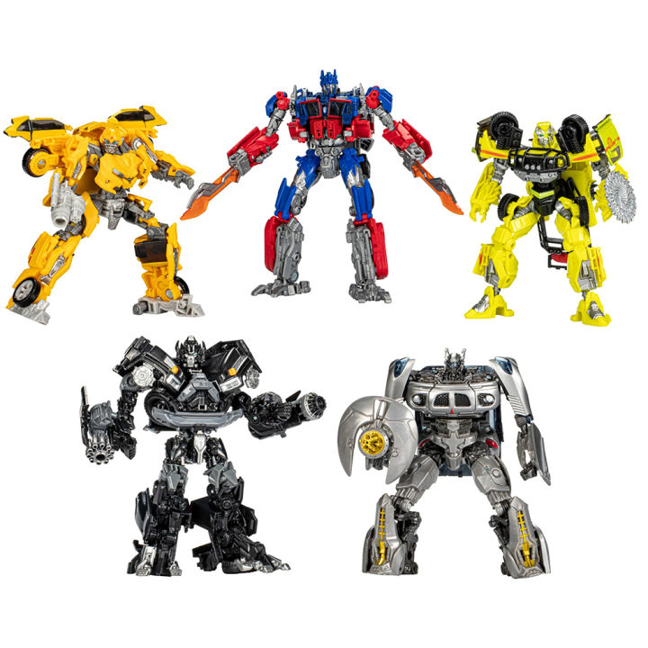 hasbro-transformers-studio-series-วันครบรอบ15th-multipack-ironhide-bumblebee-optimus-prime-autobot-ratchet-autobot-jazz-f3941