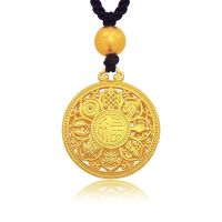 Original Today [Big Pickup Leak] Genuine Eight Treasures Fortune Lotus Pendant Men and Women Happiness and Consummation Eight Treasures Pendant