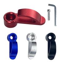 Motorcycle Helmets Adjustable Hanger Rack Motorbike Clutch Side Helmet Holder Bracket With Screw