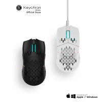 Keychron Mouse M1 Ultra-Light Swith Optical คีย์ครอน ออปติคัล เมาส์น้ำหนักเบา มีสาย