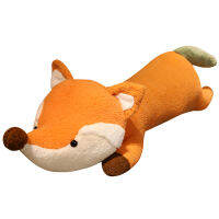 100120ซม. Kawaii Fox Shark กระต่ายหมี Plushie หมอนการ์ตูนสัตว์เบาะยัดไส้นุ่มนอนของเล่นเด็กวันเกิด Gift