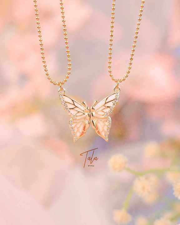 Tala By Kyla BFF Butterfly Necklace Plus Premium Gift Box | Lazada PH