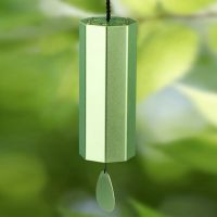 1 Piece Metal Wind Chimes Music Instrument for Outdoor Garden Patio Home Decoration Meditation (Green)