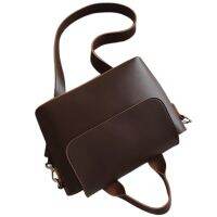 Sling Bag Retro Simple Slung Texture Small Square Bag Women Bag Leather Bag PU Bag Shoulder Bag Handbag