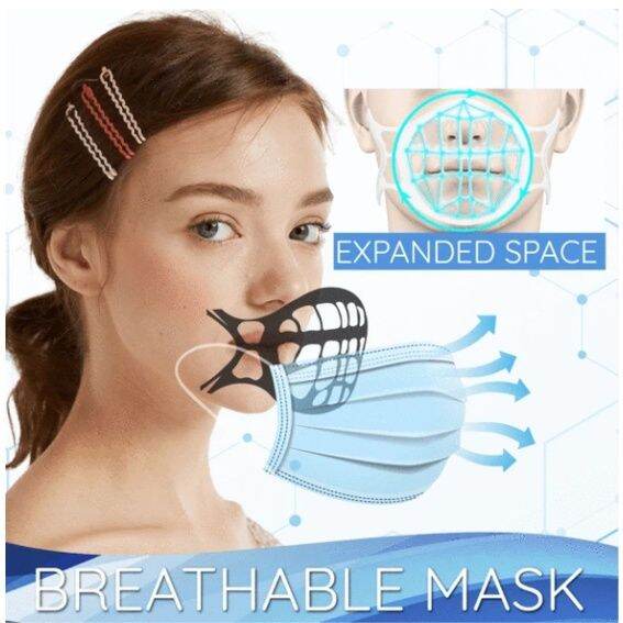 3D Mask Bracket Silicone Face Mask Bracket Inner Support Frame Lazada PH