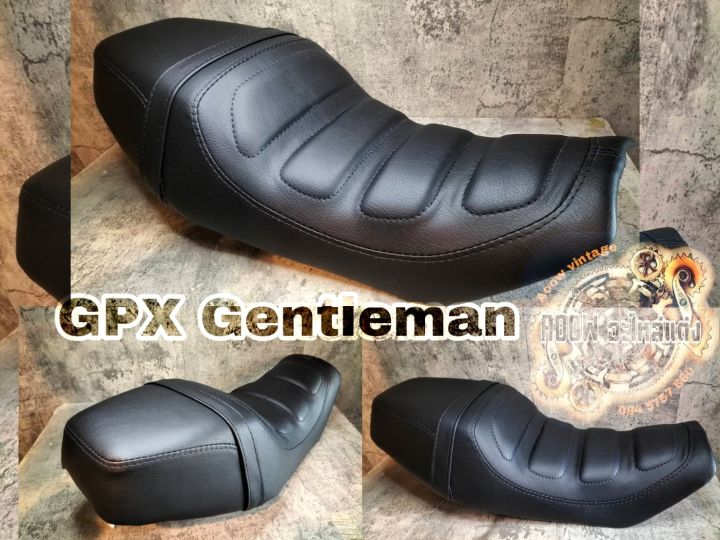 เบาะแต่ง-gpx-gentleman-200-cc-เบาะแต่งgtm-เบาะตรงรุ่น-gpx-gentleman-สำหรับมอเตอร์ไซต์สไตล์วินเทจ-รุ่น-gpx-gentleman-200