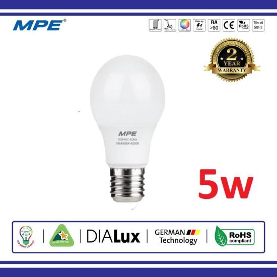 Đèn led bulb 5w mpe lbd-5 - ảnh sản phẩm 1