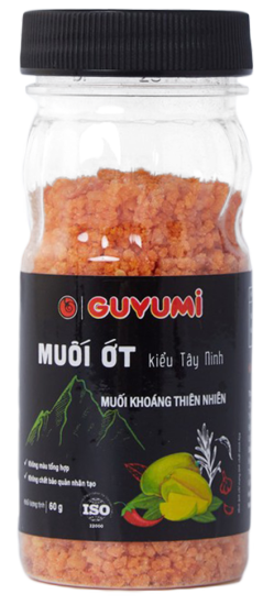 Muối ớt tây ninh guyumi dùng chung trái cây, gia vị bếp- 60g - foodmap - ảnh sản phẩm 2