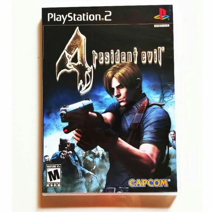 Resident Evil 4 [SLUS 21134] (Sony Playstation 2) - Box Scans